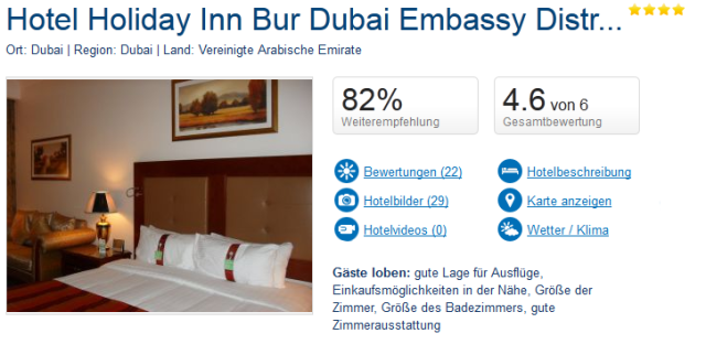 Dubai Hotel Bur Dubai Holiday Inn