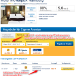 Moevenpick Hotel Hamburg Schnaeppchen im Juli