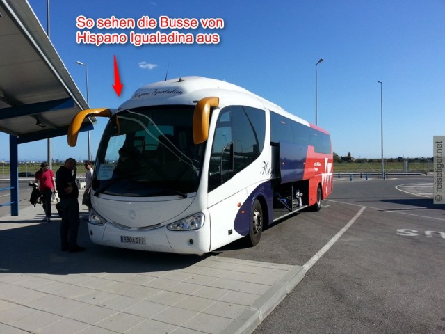 Bus Hispano Igualadina in Reus