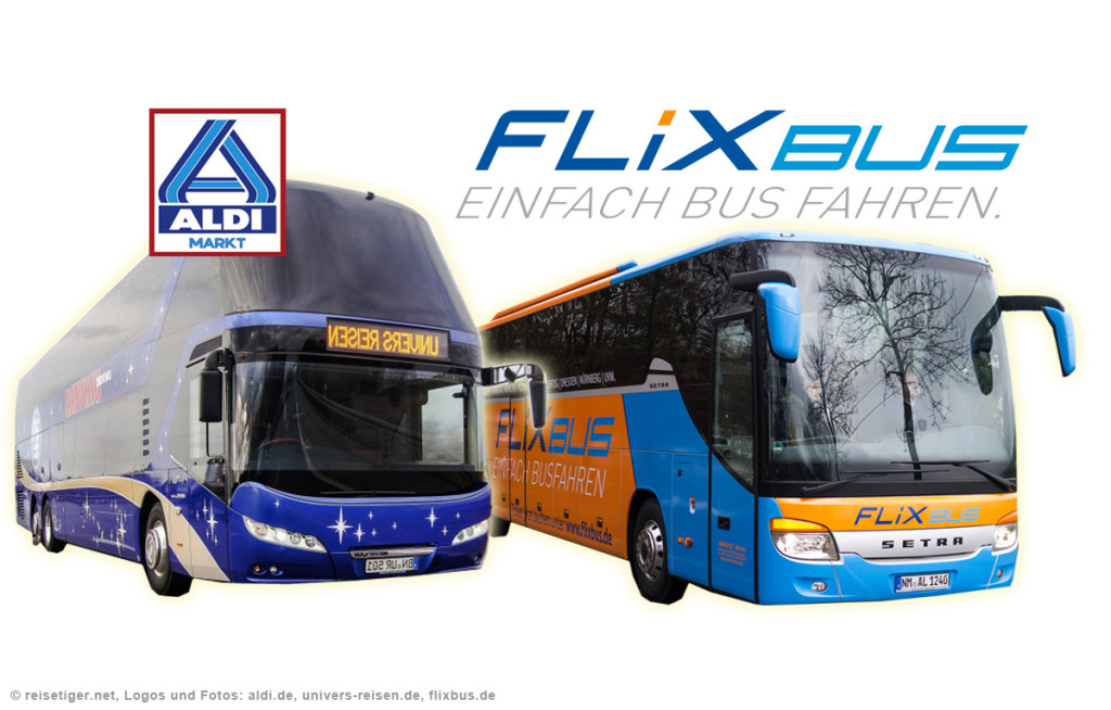 Fernbus Vergleich Aldi Flixbus Und Bahn Reisetiger