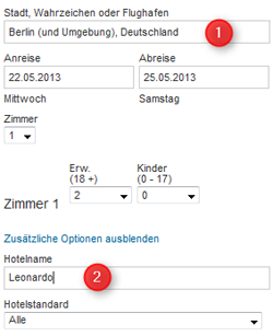 Hotelsuche