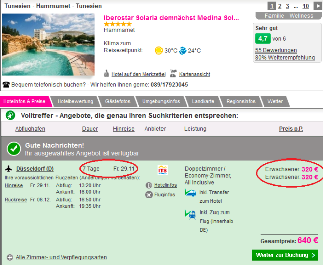 tunesien-hammamet-iberostar hotel-lastminute