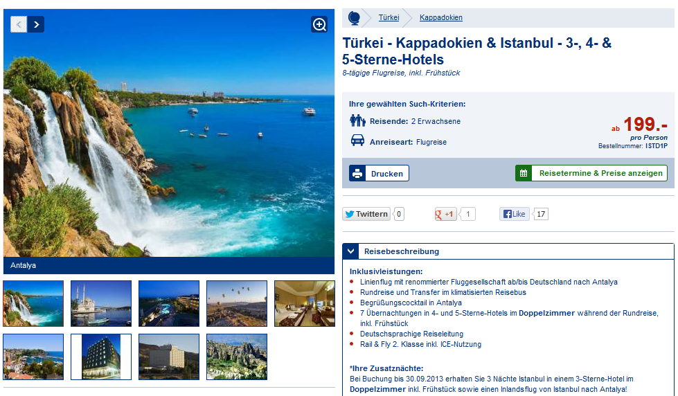 LIDL TürkeiRundreise 8tägige Reise für 199€ Komplettpaket