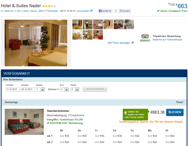 cancun - hotel nader - expedia