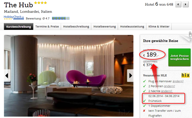 Mailand_Hotel