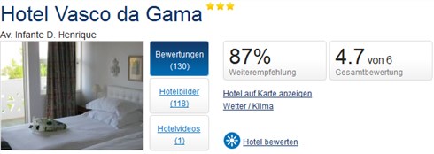Holidaycheck Faro Vasco Da Gama