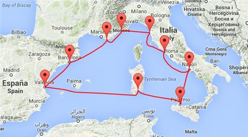 E-hoi Norwegian Jade Route