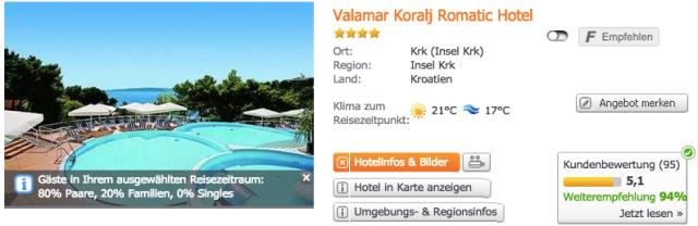 Hotel-Kroatien-Mai