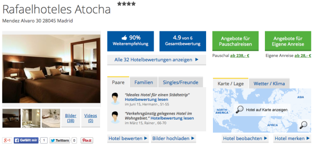 HolidayCheck_Rafaelhoteles_Atocha