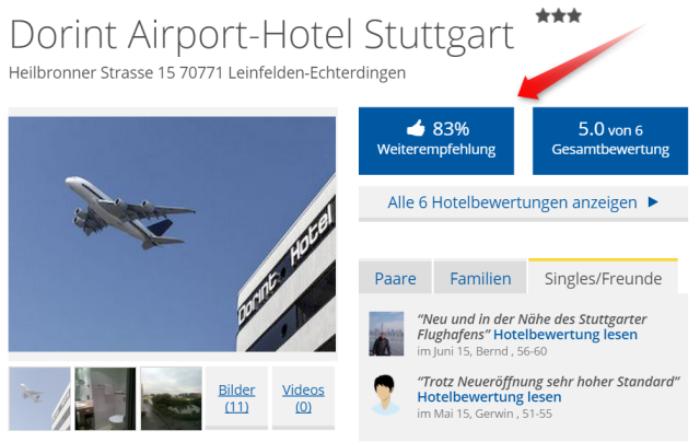 holidaycheck_stuttgart_dorintairport_weiterempfehlung