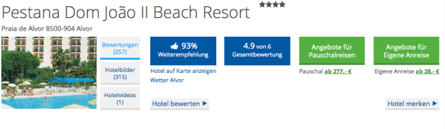 HolidayCheck_Algarve_Beach Resort Pestana Dom Joao II