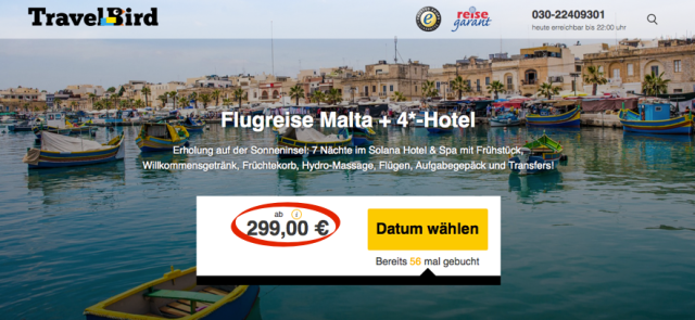 Travelbird_de_Malta