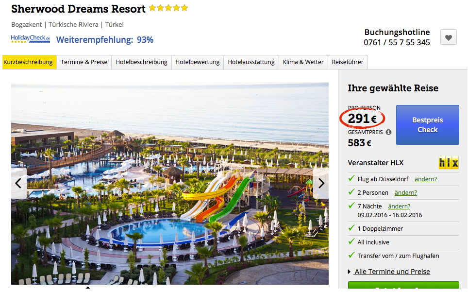 Türkei 5 Sterne Hotel All Inclusive Mit Flug Top 5-Sterne-Hotel in der Türkei mit All Inclusive & Flug für 221