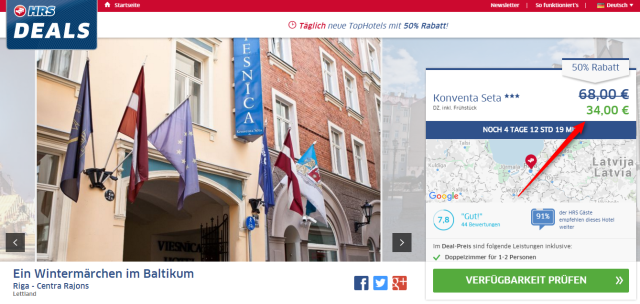 Uebersicht HRS Deal Konventa Seta