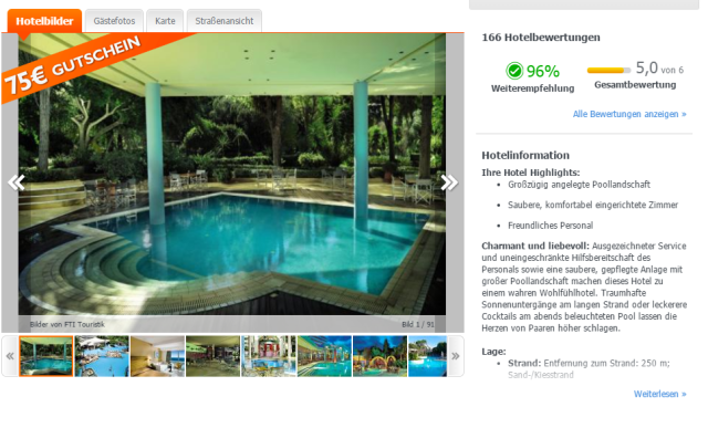 Rhodos,Hotel Dionysos,weg.de