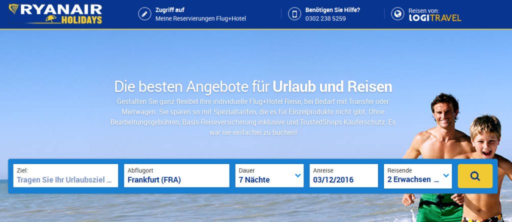Ryanair Holidays Reise Mit Flug Hotel Bei Ryanair Buchen