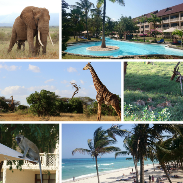 Kenia Amani Tiwi Beach Resort Collage