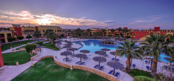 magic tulip resort von oben