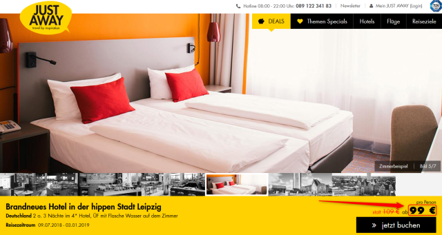 Vienna House Easy Leipzig Angebot Justaway