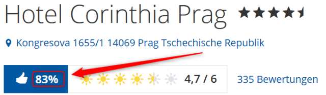 Corinthia Hotel Prague Bewertungen Holidaycheck
