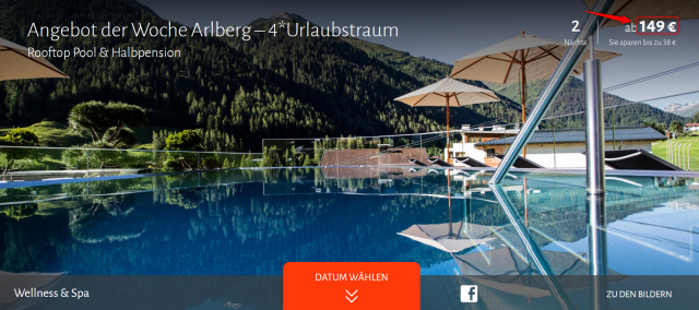 Hotel Arlmont Arlberg Angebot Travador