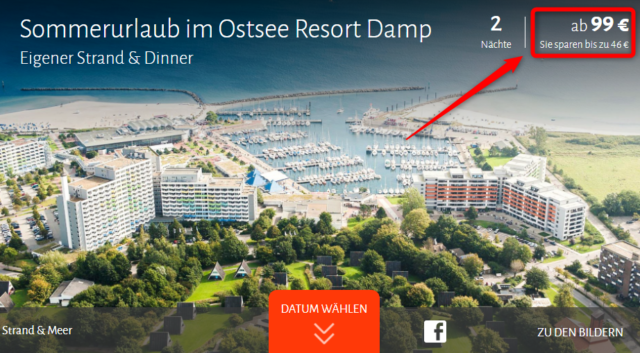 ostsee resort damp deal travador