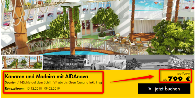 aidanova-kanaren-kreuzfahrt-justaway-deal-ab-gran-canaria