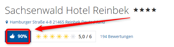 bewertungen holidaycheck sachsenwald hotel reinbek