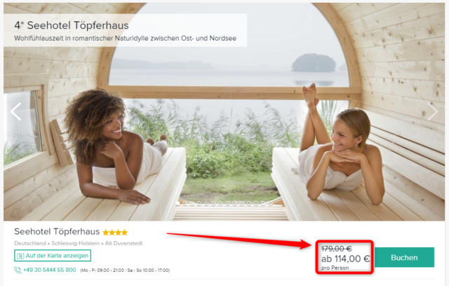 seehotel toepferhaus angebot travelcircus