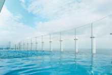 infinity pool radisson blu swinemuende