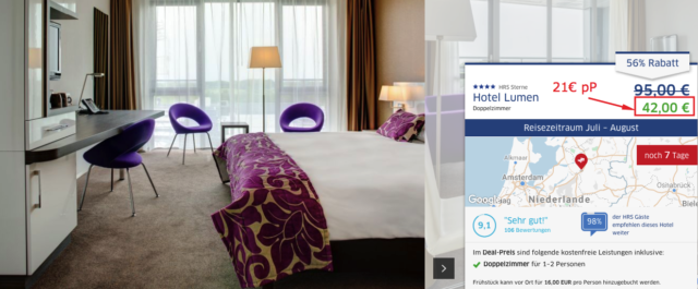 hrsdeals_hotellumen_zwolle_preis