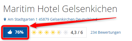 maritim hotel gelsenkirchen bewertungen holidaycheck