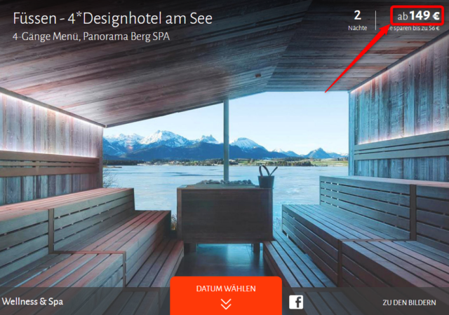 designhotel am hopfensee wellness travador