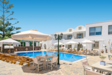hotel mathios village anlage pool