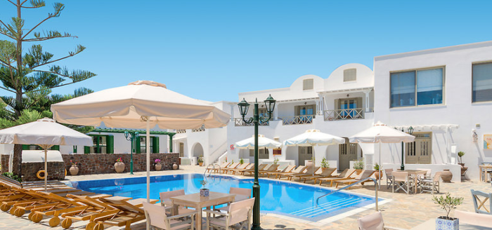 hotel mathios village anlage pool