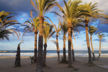 strand winter in denia
