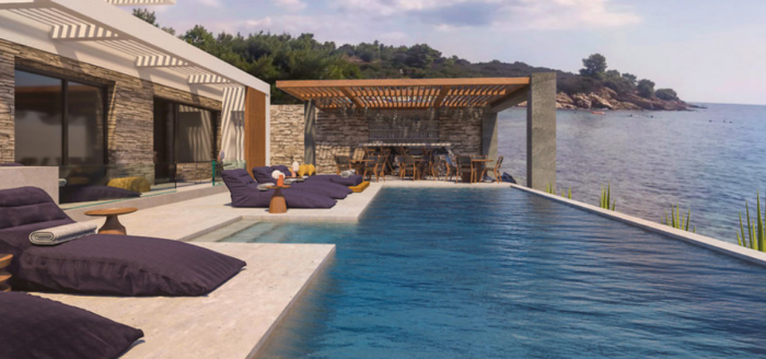 casa bloo neueroeffnung griechenland pool