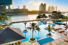 beach rotana abu dhabi pool