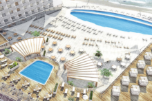 the ibiza twiins hotel pool