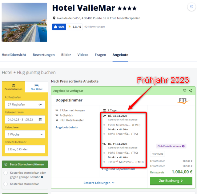 vallemar angebot holidaycheck 2023